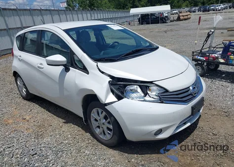 2016 Nissan Versa Note Sv z USA, uszkodzony, nr VIN 3N1CE2CP5GL408139